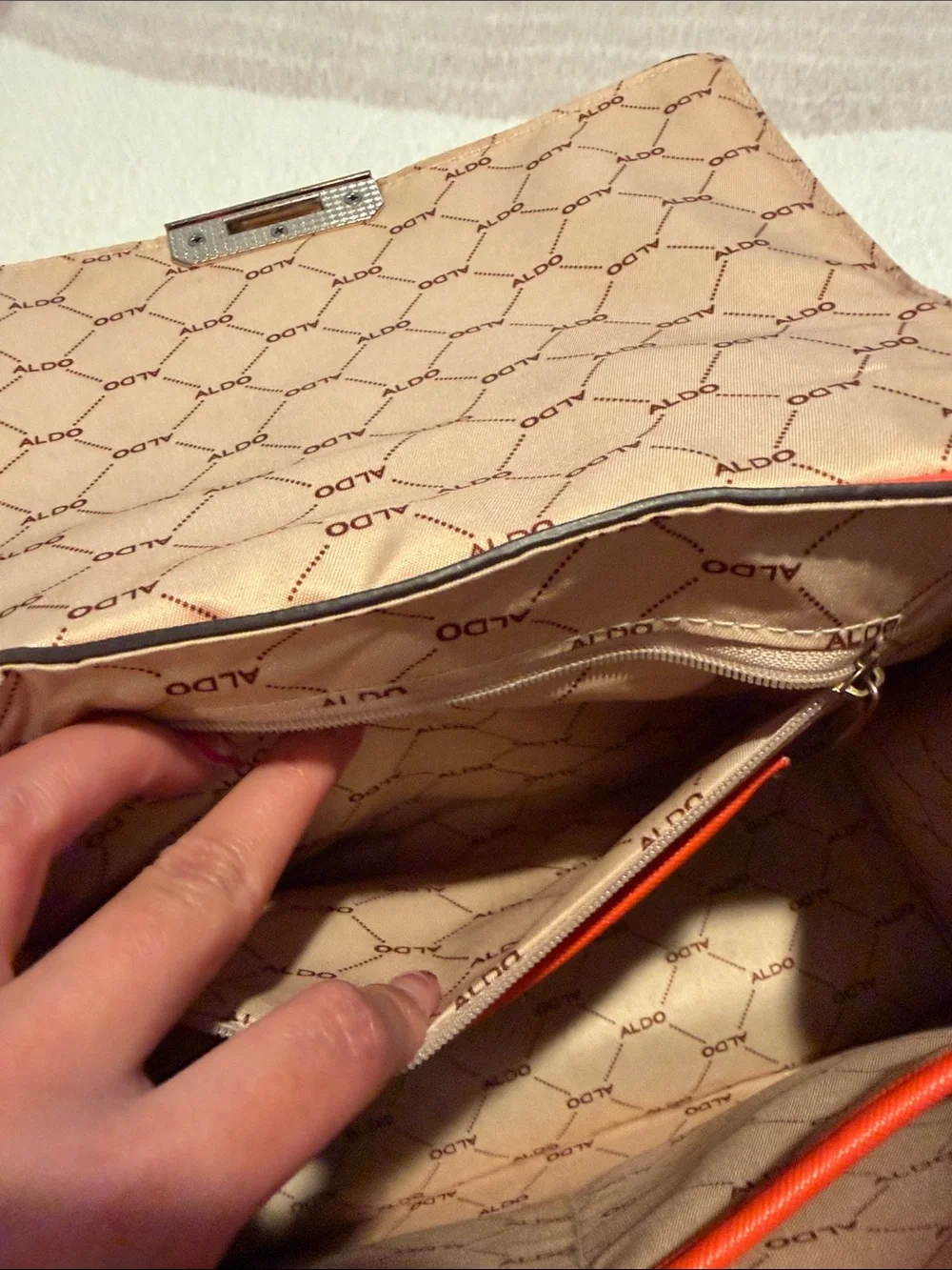 Aldo structured satchel